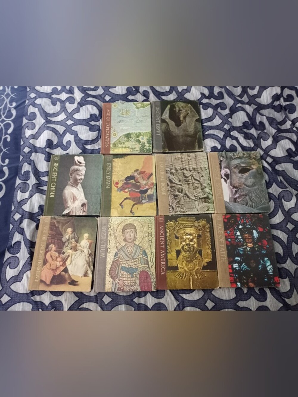Vintage 1969s-80s GREAT AGES OF MAN Book Series